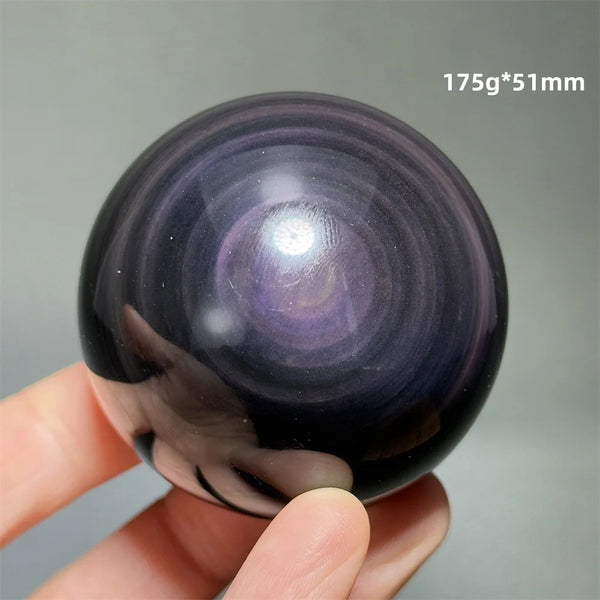 Rainbow Obsidian Ball-ToShay.org