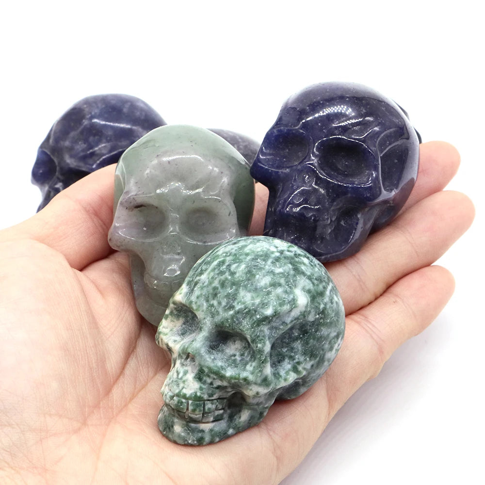 Mixed Crystal Quartz Skulls-ToShay.org