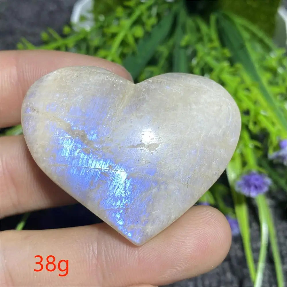 Blue Moonstone Heart-ToShay.org