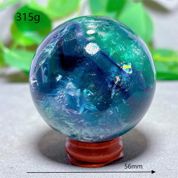 Green Fluorite Ball-ToShay.org