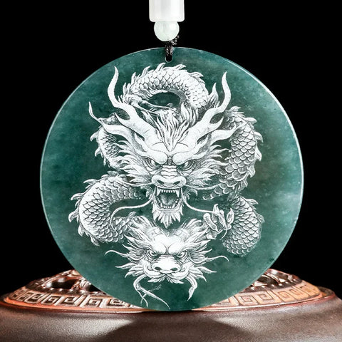 Blue Jadeite Pendant-ToShay.org