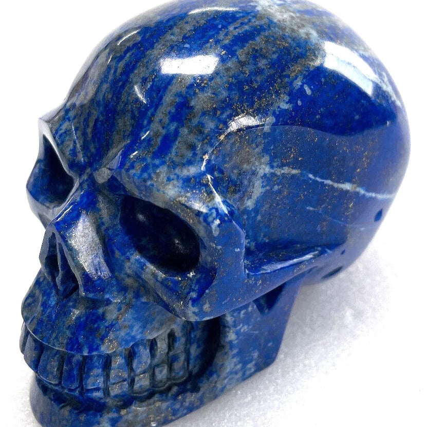 Blue Lapis Lazuli Skull-ToShay.org