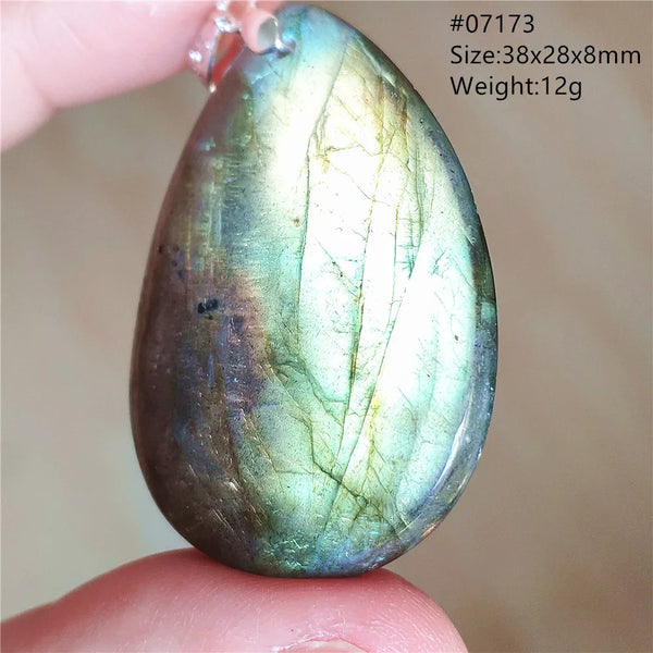Blue Light Labradorite Pendant-ToShay.org