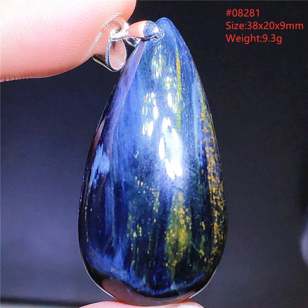 Blue Pietersite Pendant-ToShay.org