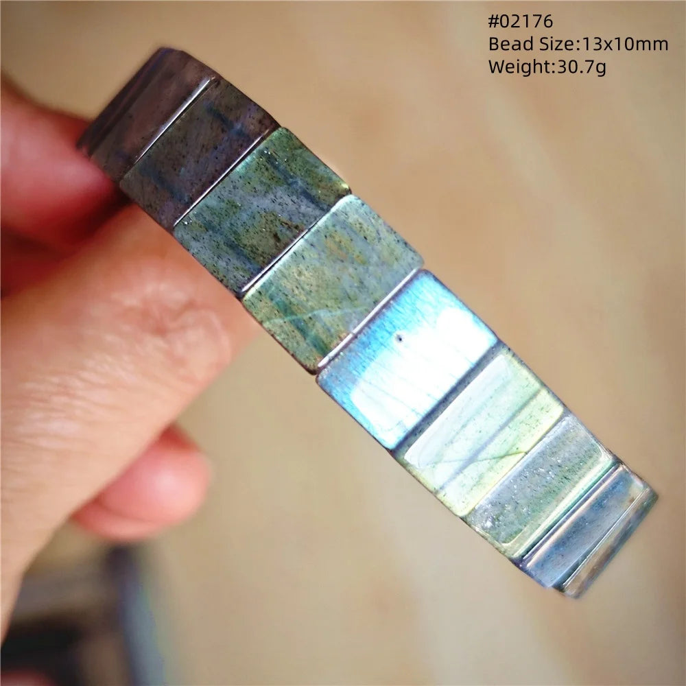 Blue Labradorite Bracelet-ToShay.org