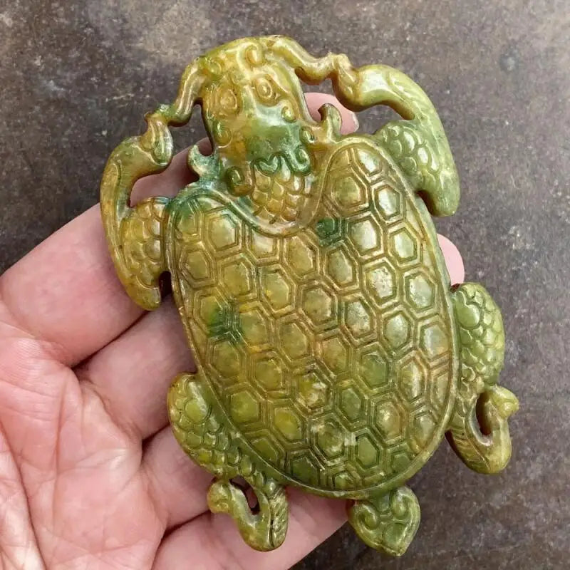 Green Jade Dragon Turtle-ToShay.org