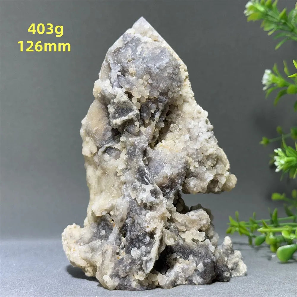 Purple Grape Agate Tower-ToShay.org