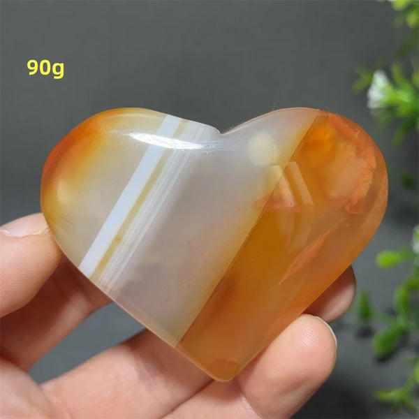 Red Agate Heart-ToShay.org