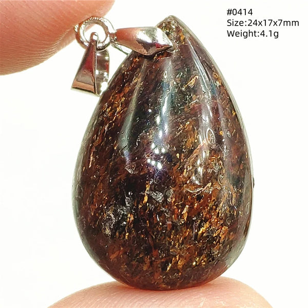 Black Rutilated Copper Quartz-ToShay.org