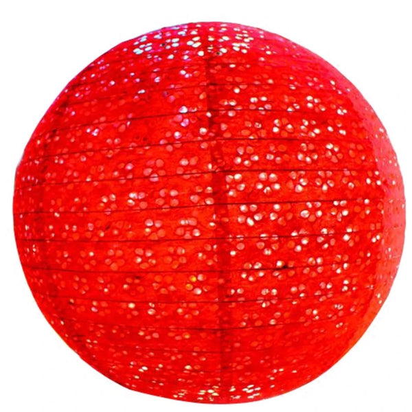 Red Lace Lantern-ToShay.org