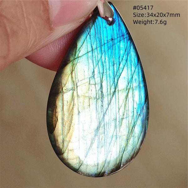 Blue Light Labradorite Pendant-ToShay.org