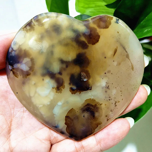 Green Moss Agate Heart-ToShay.org