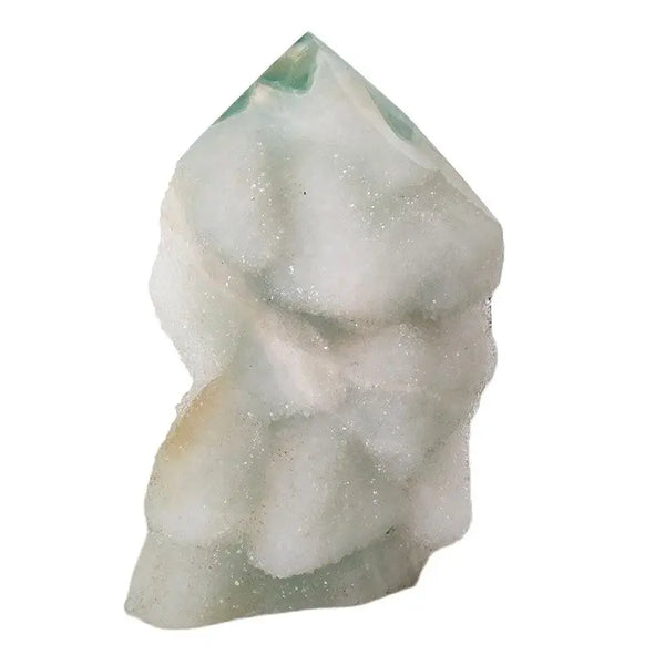 Green Fluorite Crystal Tower-ToShay.org