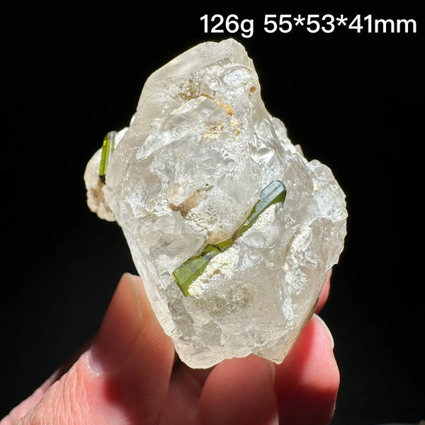 Green Tourmaline Crystal-ToShay.org