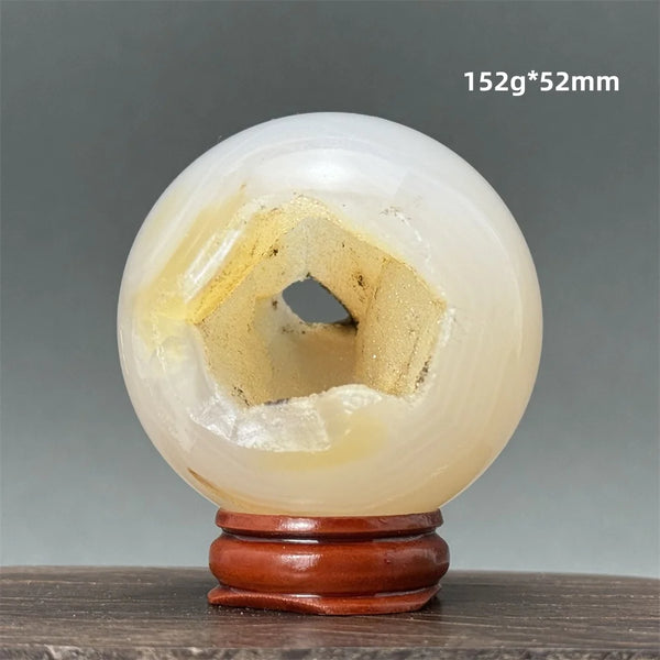 Yellow Quartz Agate Druzy-ToShay.org