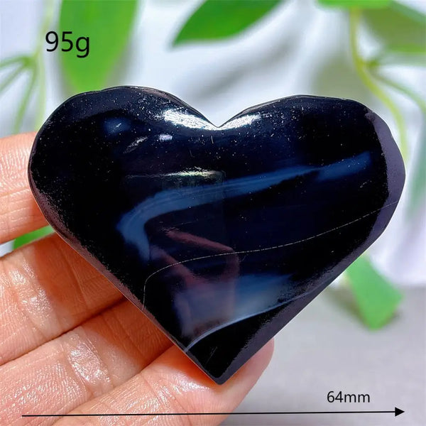 Black Agate Heart-ToShay.org