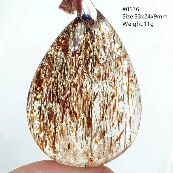 Green Black Rutilated Quartz-ToShay.org