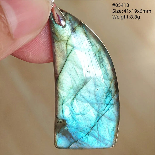 Blue Light Labradorite Pendant-ToShay.org