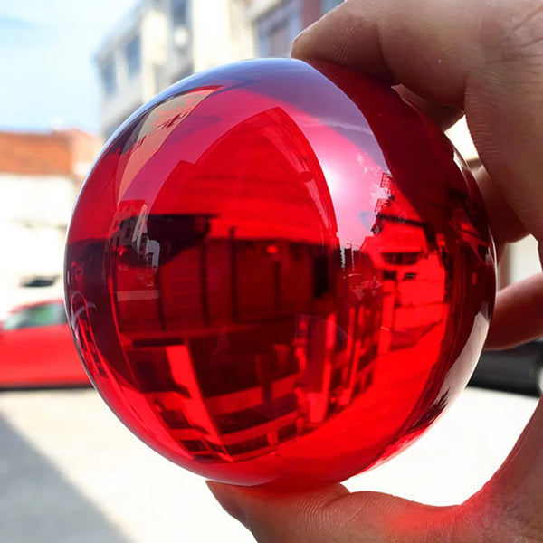 Coloured Clear Crystal Balls-ToShay.org