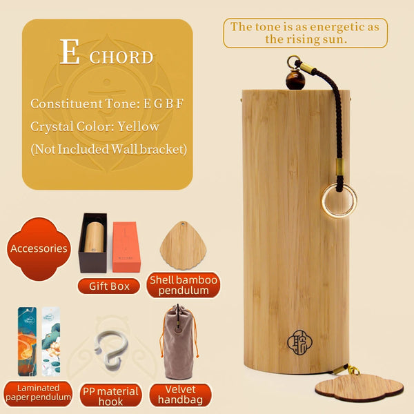 Bamboo Chord Wind Chimes-ToShay.org