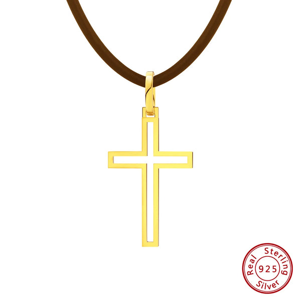 Silver Cross Pendant-ToShay.org