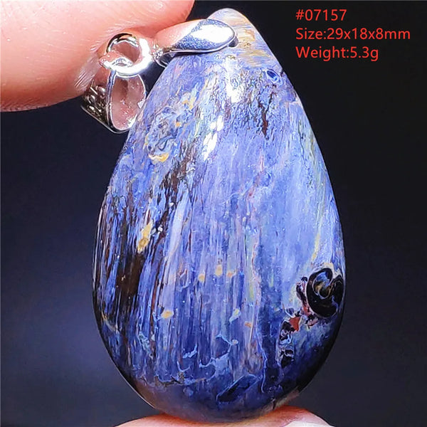 Blue Pietersite Pendant-ToShay.org