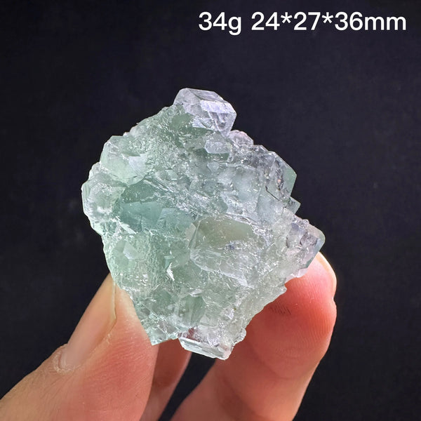 Green Fluorite Mineral Cluster-ToShay.org