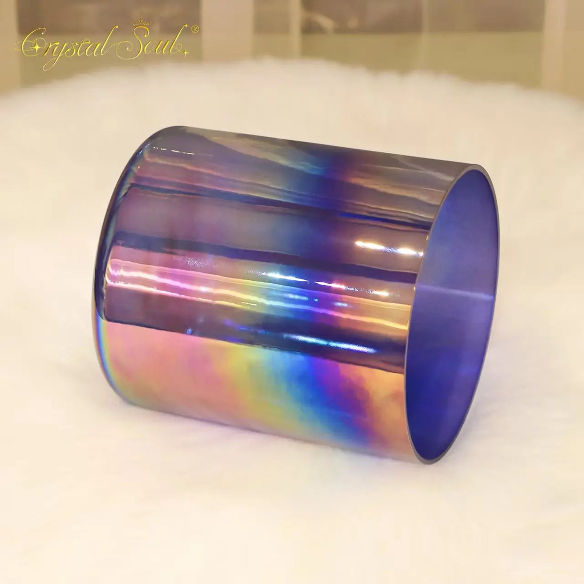Purple Cosmic Crystal Singing Bowl-ToShay.org