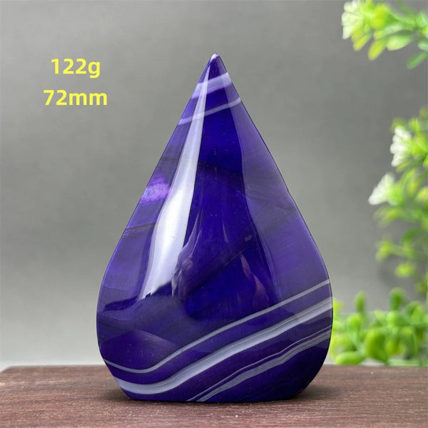 Purple Agate Torch-ToShay.org