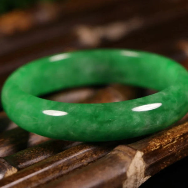 Green Jade Bangle-ToShay.org