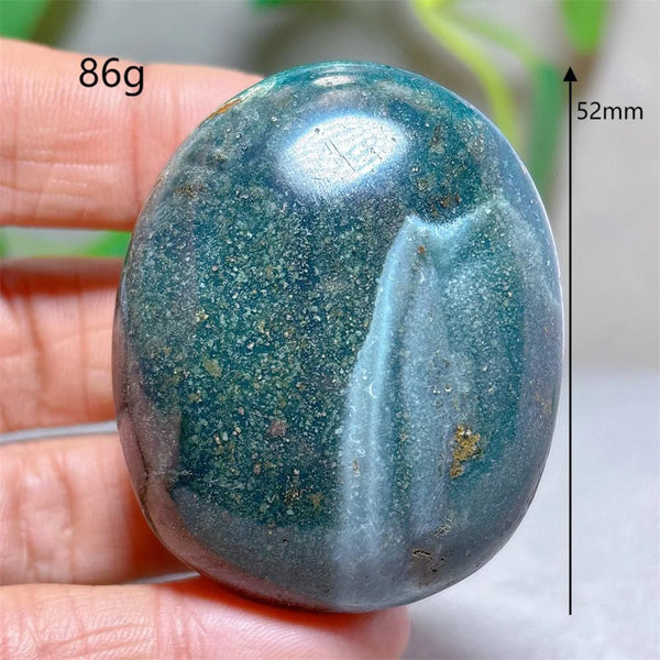 Ocean Jasper Palm Stone-ToShay.org