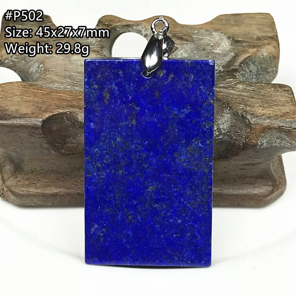 Blue Lapis Lazuli Pendant-ToShay.org