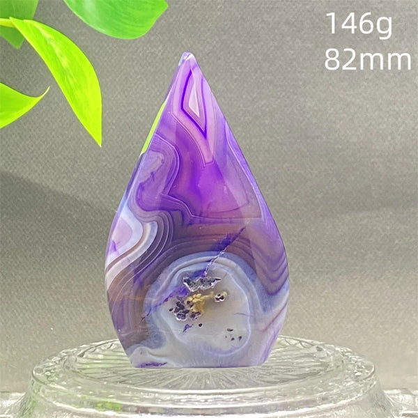 Purple Agate Flame-ToShay.org