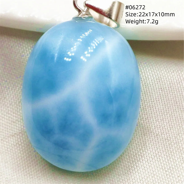 Blue Larimar Pendant-ToShay.org