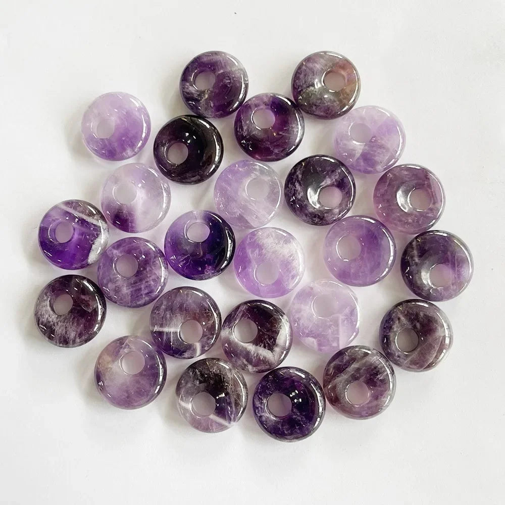 Mixed Crystal Donut Beads-ToShay.org