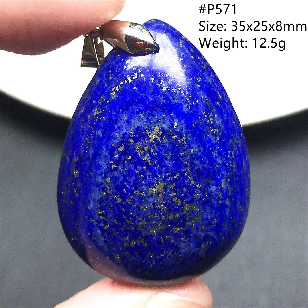Blue Lapis Lazuli Pendant-ToShay.org