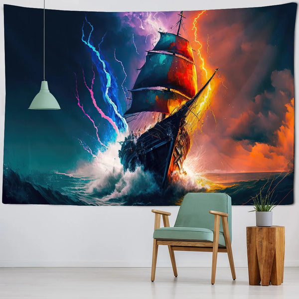 Ship Art Tapestry-ToShay.org