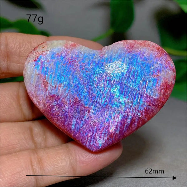 Red Moonstone Heart-ToShay.org