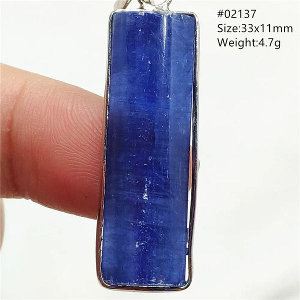 Blue Kyanite Cat Eye Pendant-ToShay.org