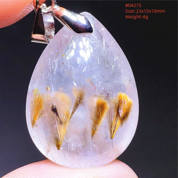 Purple Red Auralite Pendant-ToShay.org