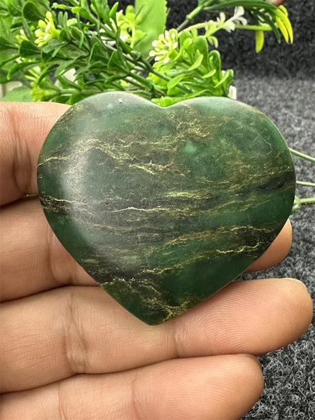 Green Emerald Stone Heart-ToShay.org
