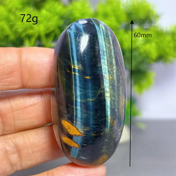 Blue Yellow Tiger Eye Stone-ToShay.org