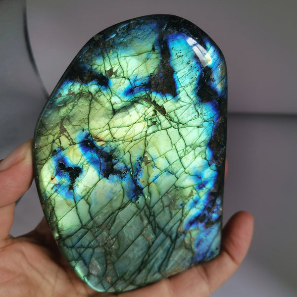 Blue Labradorite Crystal-ToShay.org