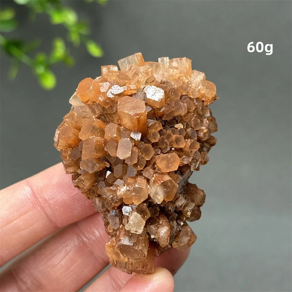 Orange Aragonite Crystal-ToShay.org