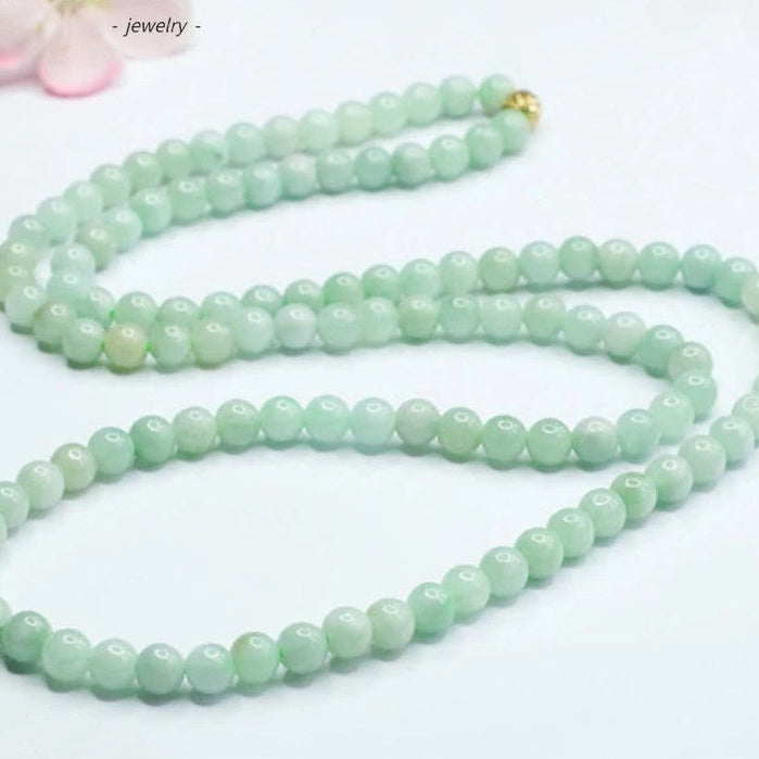 Green Jadeite Wrap Bracelet-ToShay.org