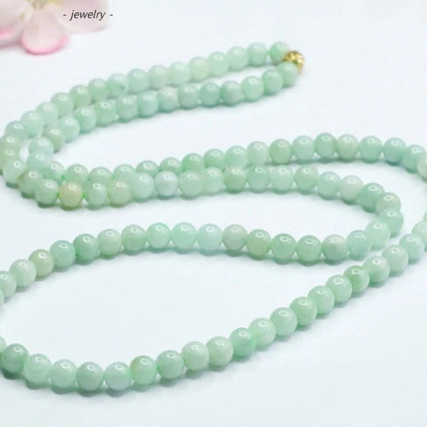 Green Jadeite Wrap Bracelet-ToShay.org