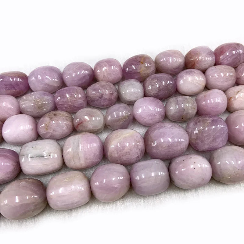 Purple Spodumene Stone Beads-ToShay.org