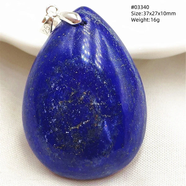 Blue Lapis Lazuli Pendant-ToShay.org