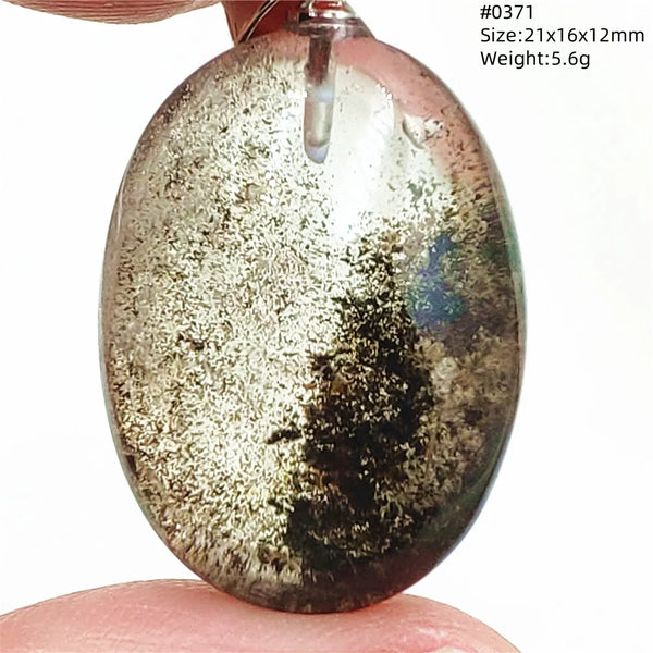 Green Phantom Quartz Pendant-ToShay.org