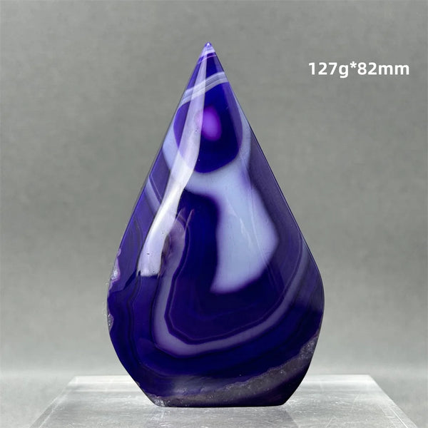 Purple Agate Torch-ToShay.org